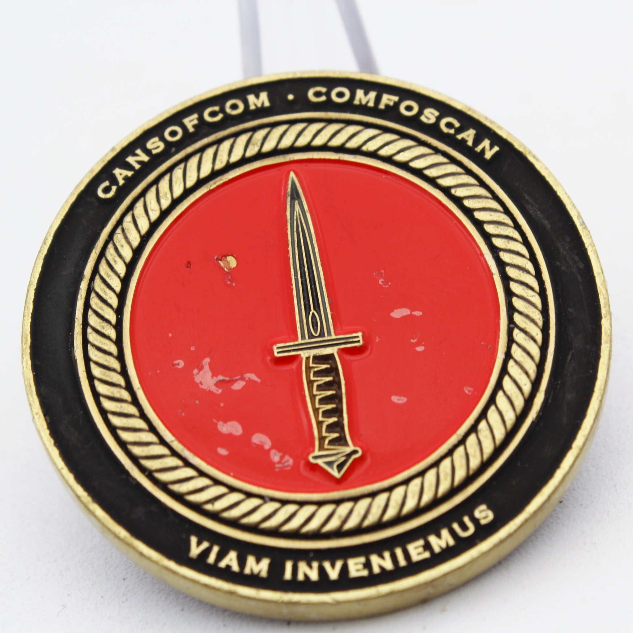 Canadian Special Operations Command CANSOFCOM Challenge Coin 1.75 Inch Pre-owned