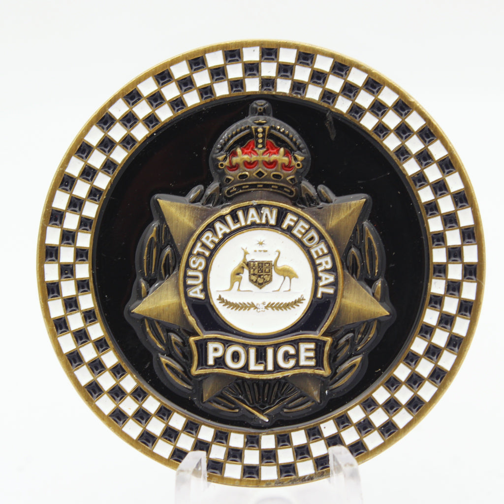 Australian Federal Police CBR Counter Terrorism First Response Challenge Coin – 2.0 Inch Zinc Alloy