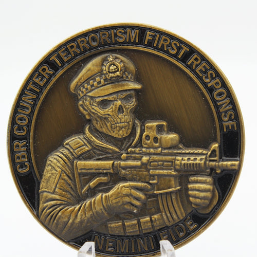 Australian Federal Police CBR Counter Terrorism First Response Challenge Coin – 2.0 Inch Zinc Alloy