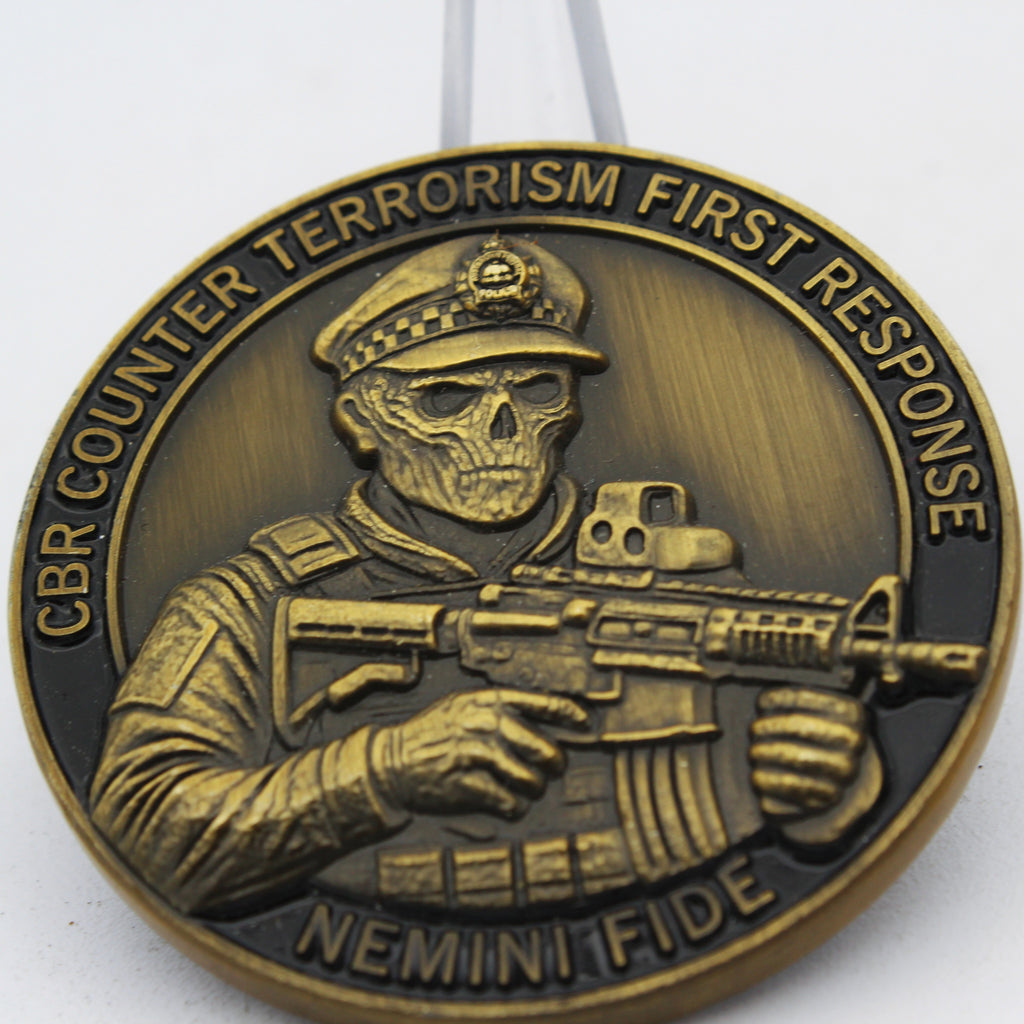Australian Federal Police CBR Counter Terrorism First Response Challenge Coin – 2.0 Inch Zinc Alloy