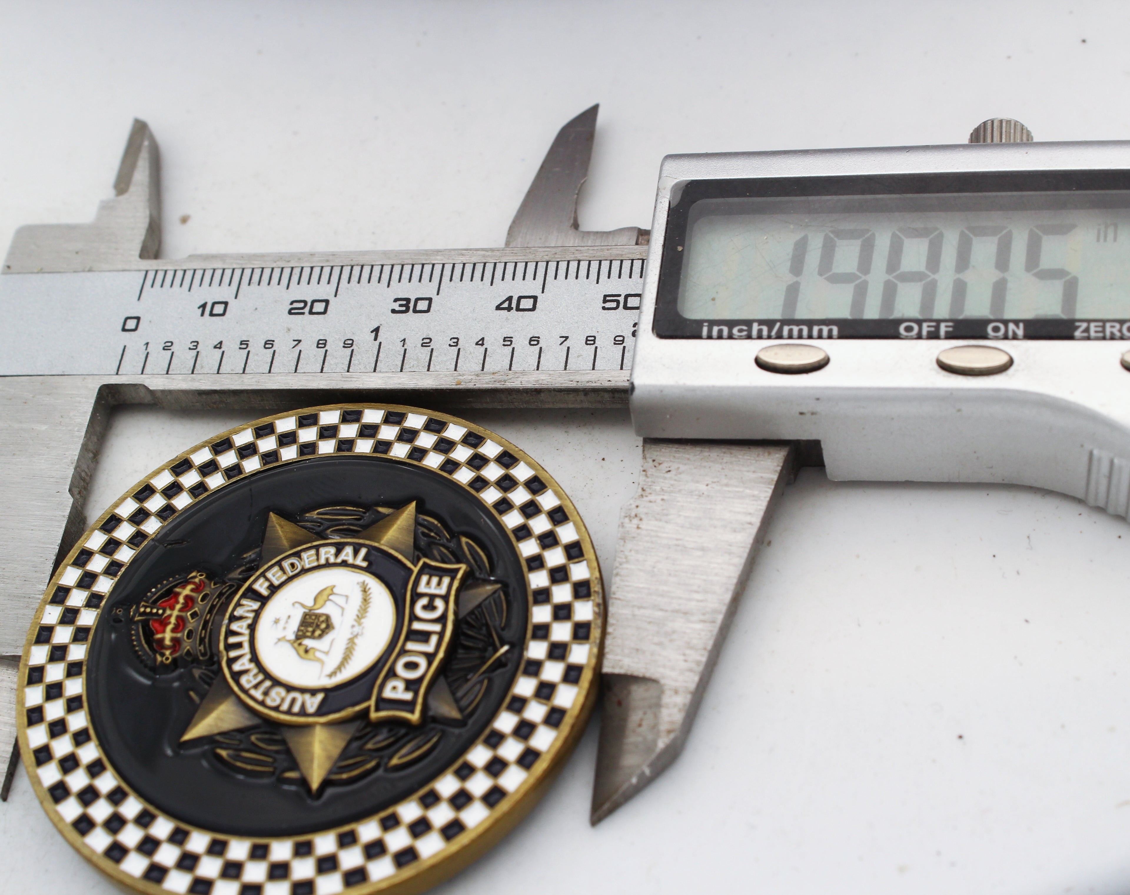 Australian Federal Police CBR Counter Terrorism First Response Challenge Coin – 2.0 Inch Zinc Alloy