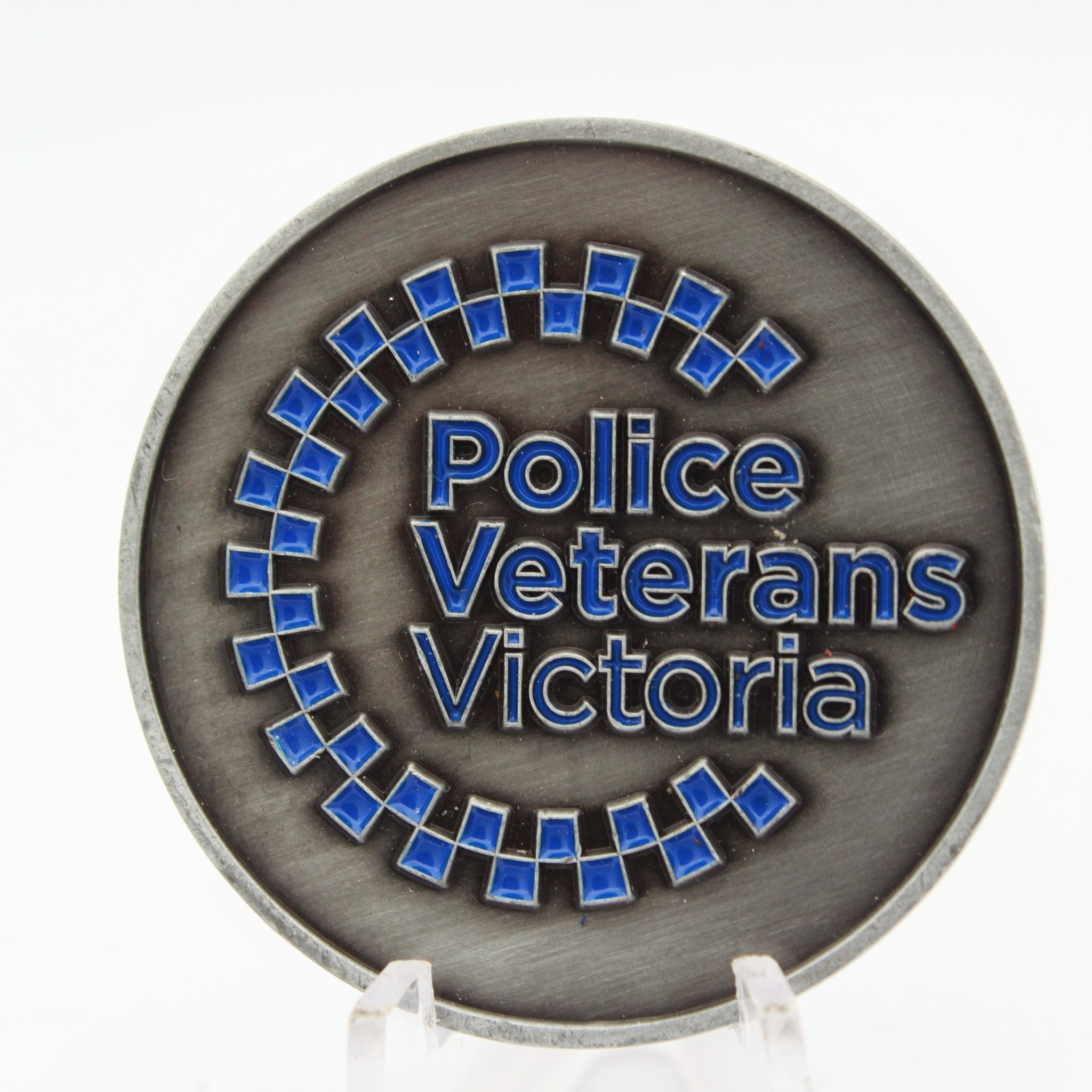 Police Veterans Victoria Challenge Coin – Victoria Police Uphold The Right 1.65 Inch Zinc Alloy
