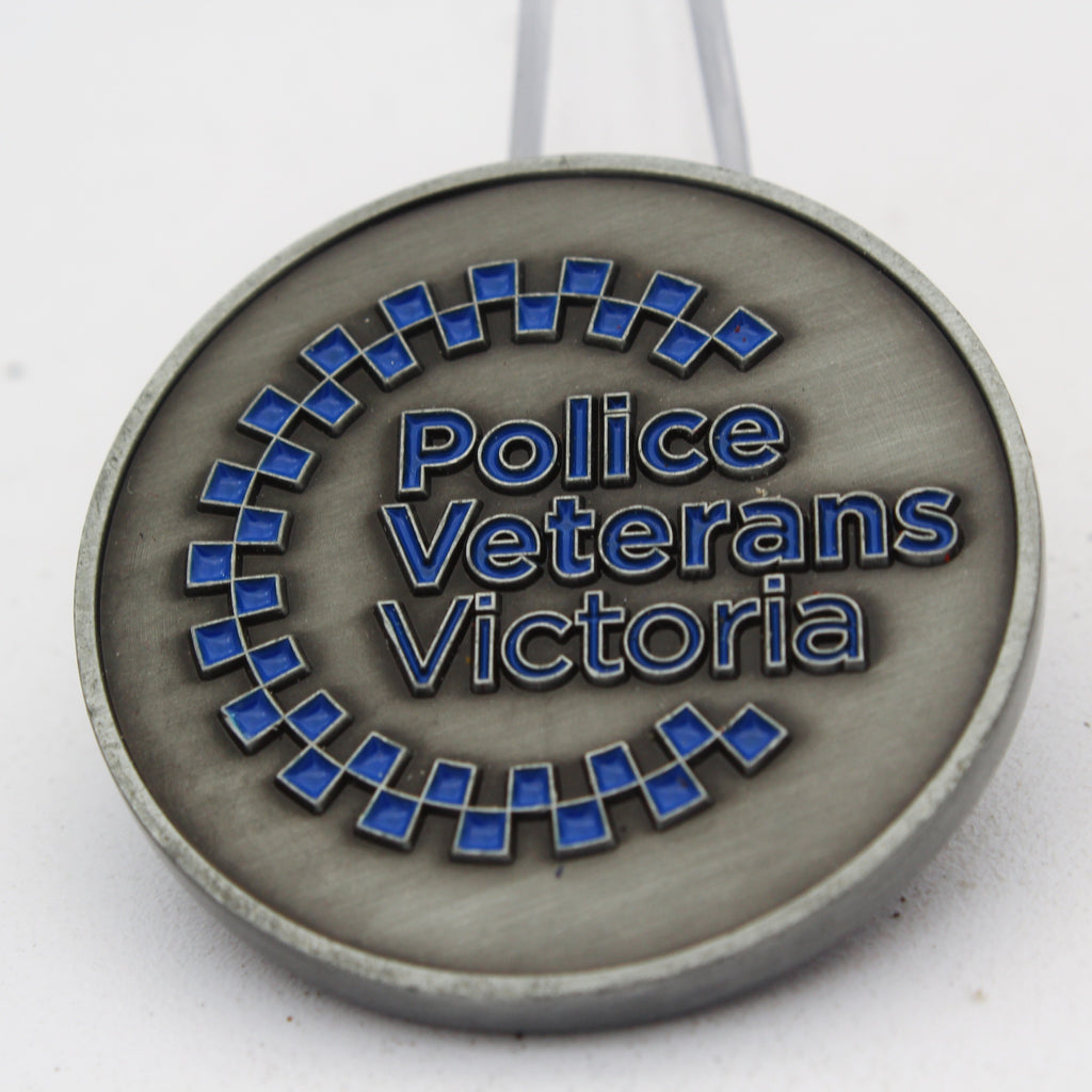 Police Veterans Victoria Challenge Coin – Victoria Police Uphold The Right 1.65 Inch Zinc Alloy
