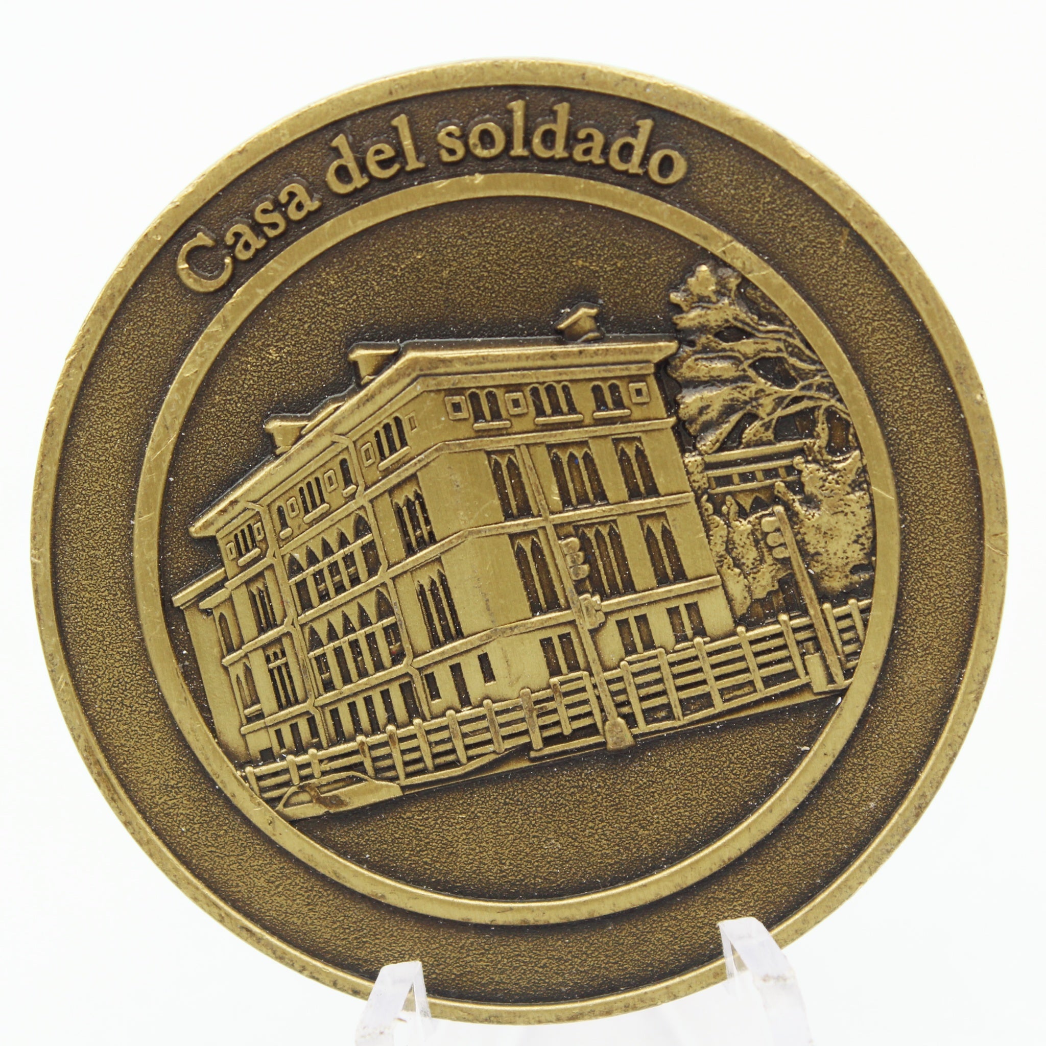 Inter-American Defense Board Challenge Coin Casa del Soldado 1.75 Inch Collectible Pre-owned