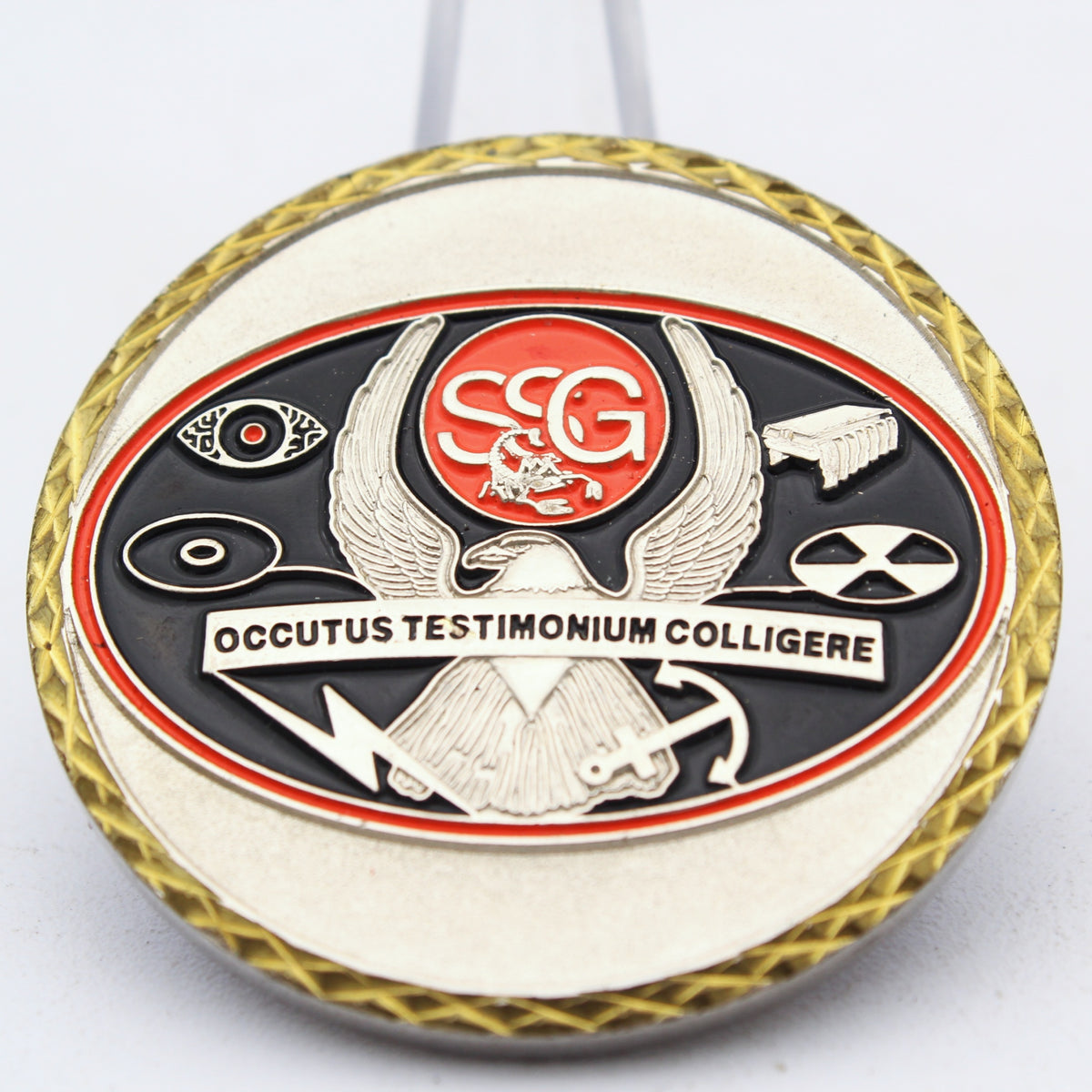 NSW Police Force Proud Traditions SCG Challenge Coin Australia 1.65" Copper Pre-owned