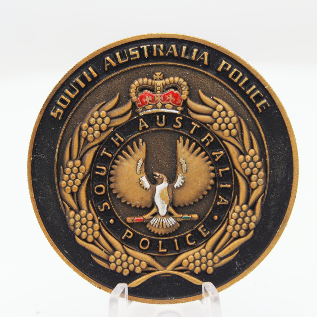 South Australia Police St. Michael Peacemakers Challenge Coin Pre-owned
