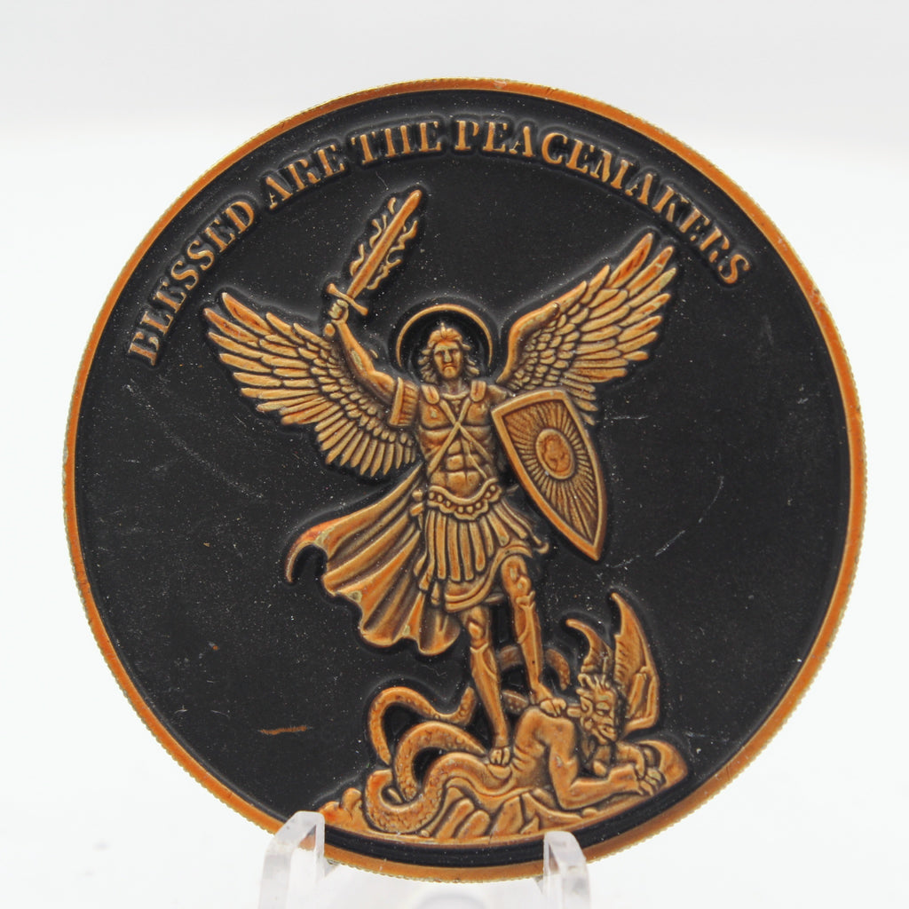 South Australia Police St. Michael Peacemakers Challenge Coin Pre-owned