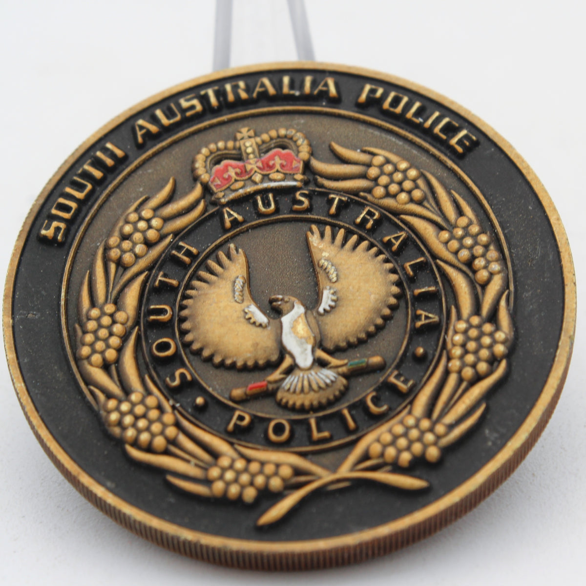South Australia Police St. Michael Peacemakers Challenge Coin Pre-owned