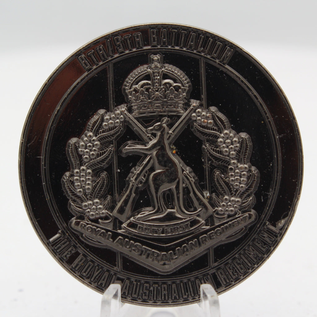 8/9 RAR Royal Australian Regiment Combatives Tournament Challenge Coin Pre-owned