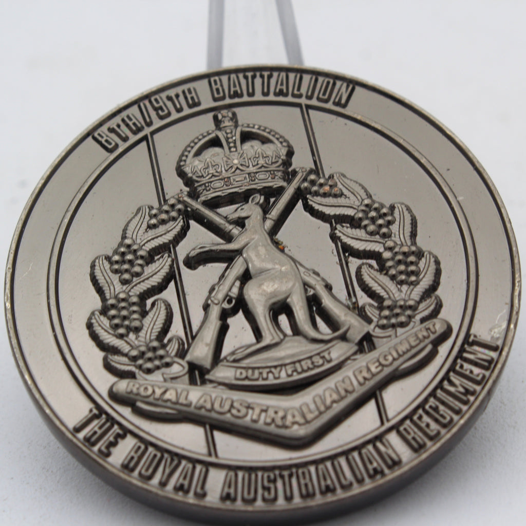 8/9 RAR Royal Australian Regiment Combatives Tournament Challenge Coin Pre-owned