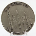 F. E. Warren AFB Warren Spouses’ Club Cheyenne Wyoming Challenge Coin Pre-owned