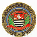 Brazil Sao Paulo Civil Police Challenge Coin DEINTER 6 50 Years 1.75” Pre-owned