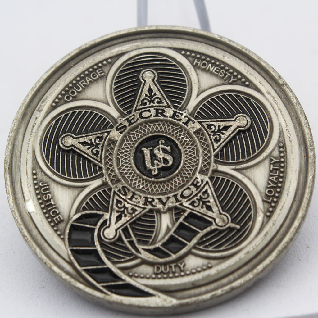 US Secret Service Los Angeles Hollywood Challenge Coin 1.75 Inch Pre-owned