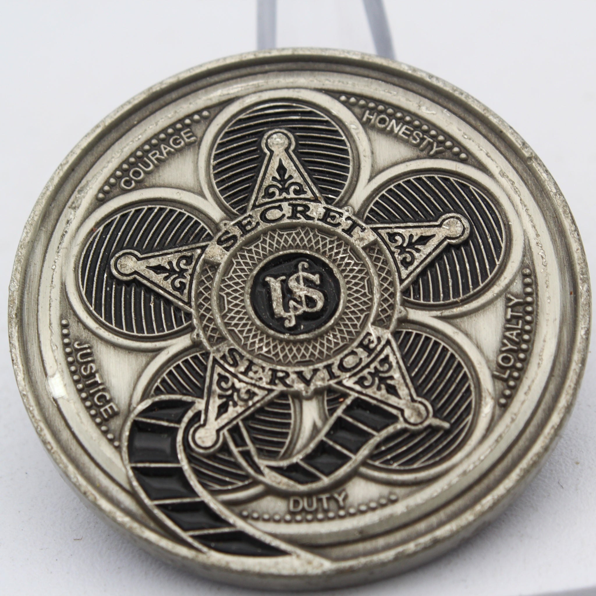 US Secret Service Los Angeles Hollywood Challenge Coin 1.75 Inch Pre-owned