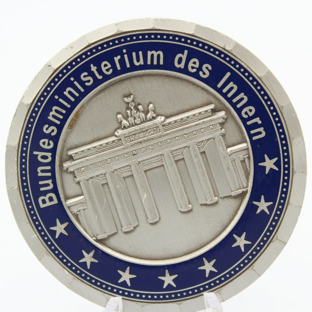 Germany Federal Police Bundespolizei Challenge Coin Ministry of Interior 2” Collectible Pre-owned