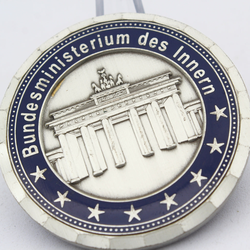 Germany Federal Police Bundespolizei Challenge Coin Ministry of Interior 2” Collectible Pre-owned