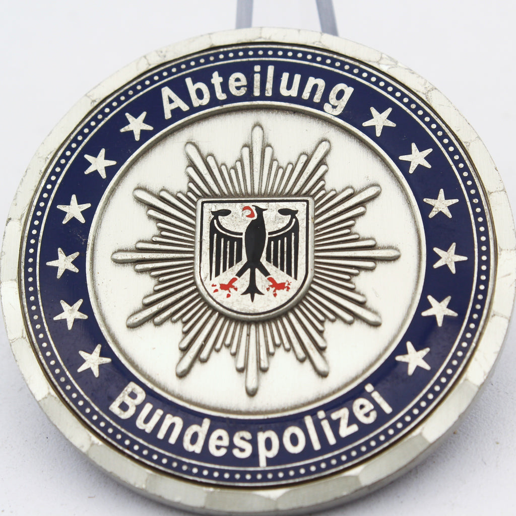 Germany Federal Police Bundespolizei Challenge Coin Ministry of Interior 2” Collectible Pre-owned