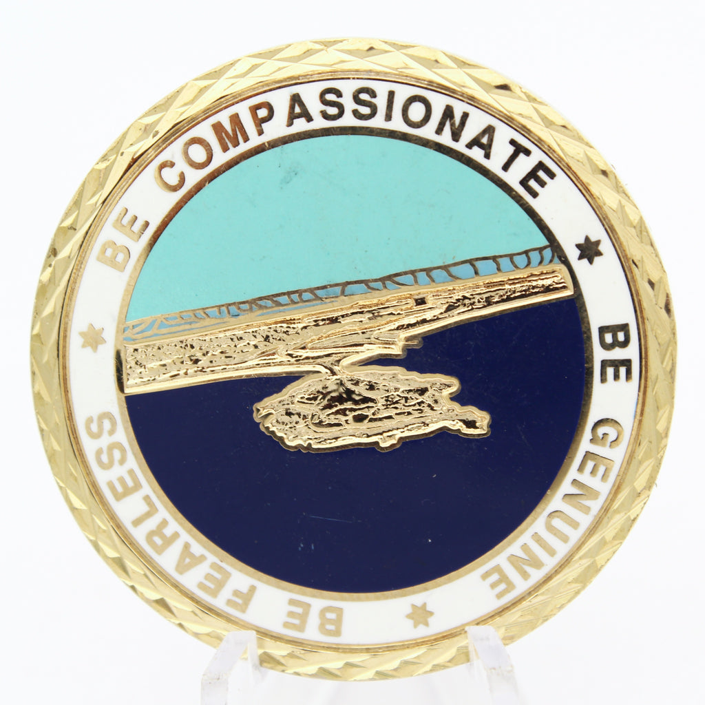 NSW Police Force Commander Lake Illawarra Police District Challenge Coin 1.65 Inch Pre-owned