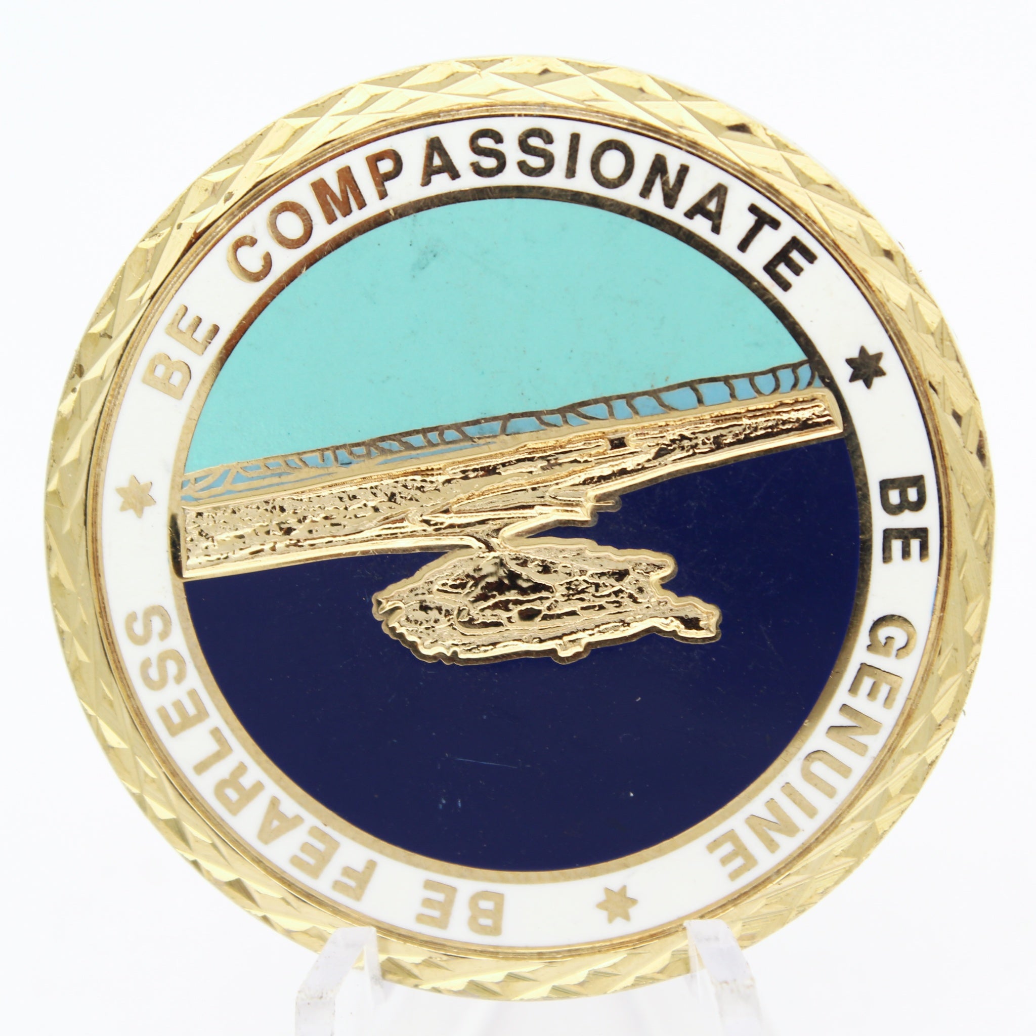 NSW Police Force Commander Lake Illawarra Police District Challenge Coin 1.65 Inch Pre-owned