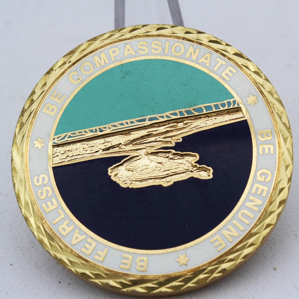 NSW Police Force Commander Lake Illawarra Police District Challenge Coin 1.65 Inch Pre-owned