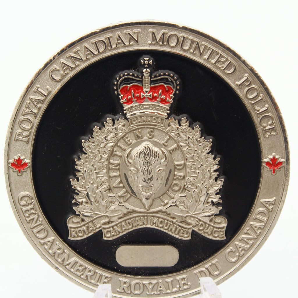 Royal Canadian Mounted Police Prince George Detachment Sex Crimes Unit Challenge Coin 1.75 Inch Pre-owned