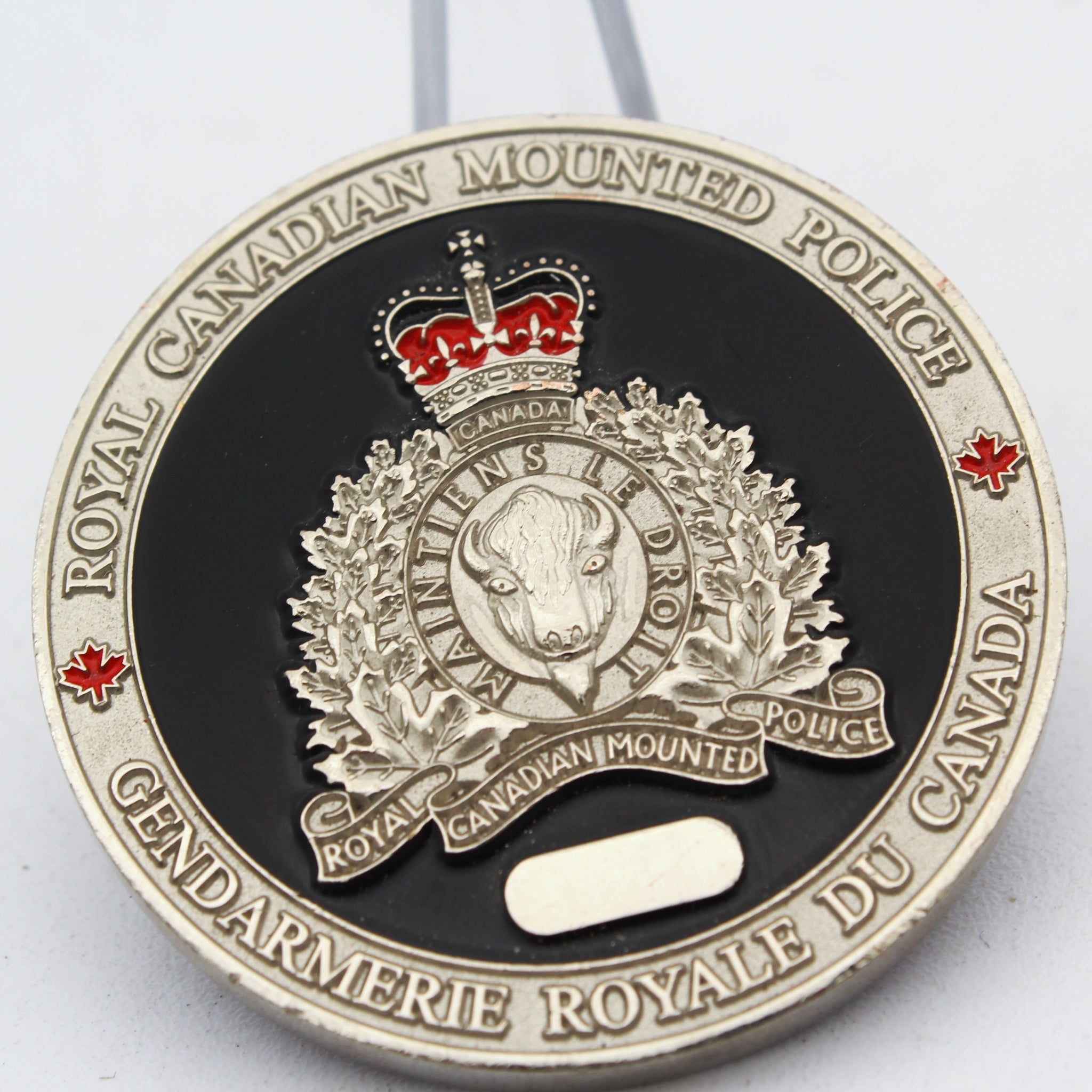 Royal Canadian Mounted Police Prince George Detachment Sex Crimes Unit Challenge Coin 1.75 Inch Pre-owned