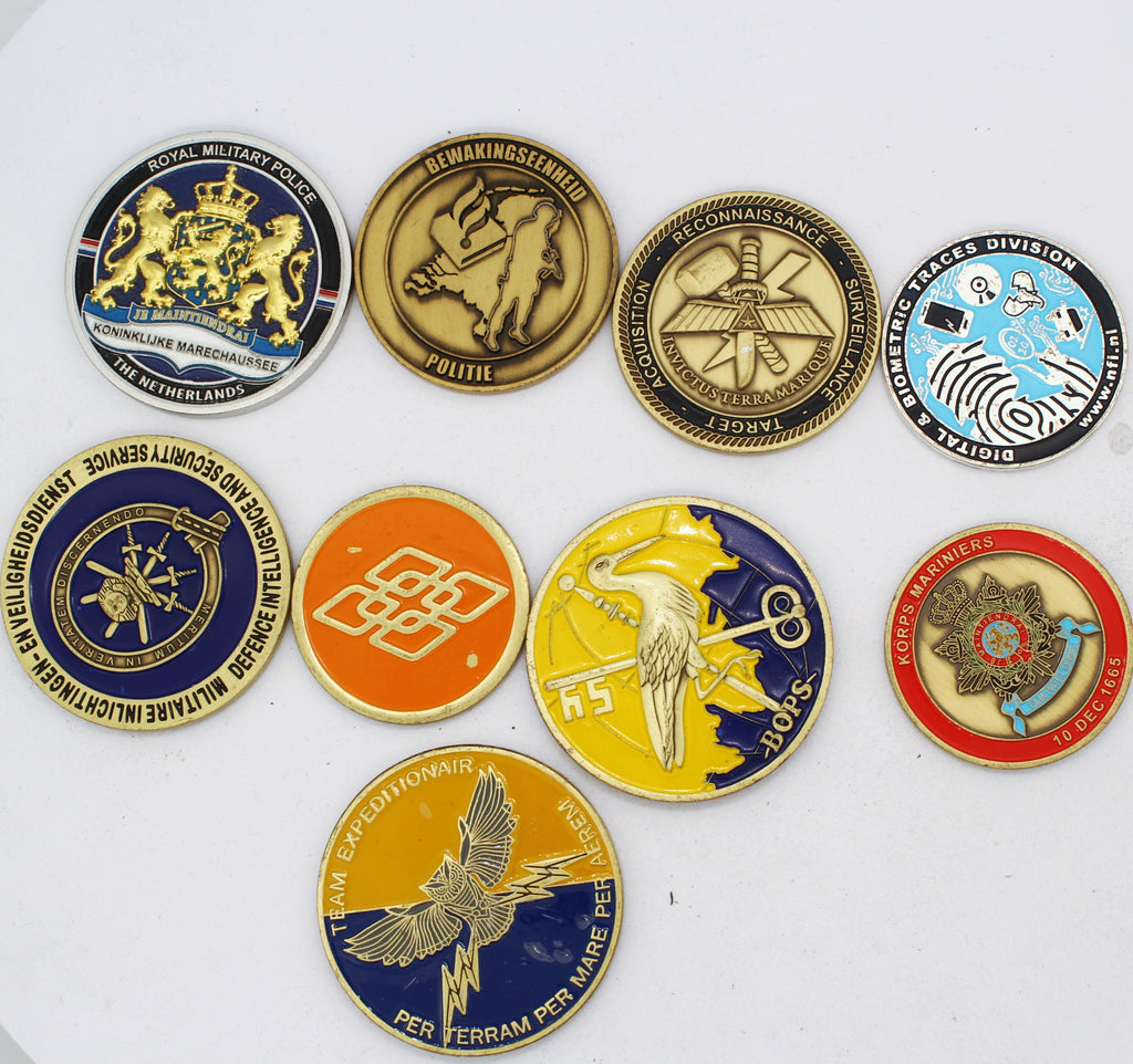 10pcs Challenge Coins