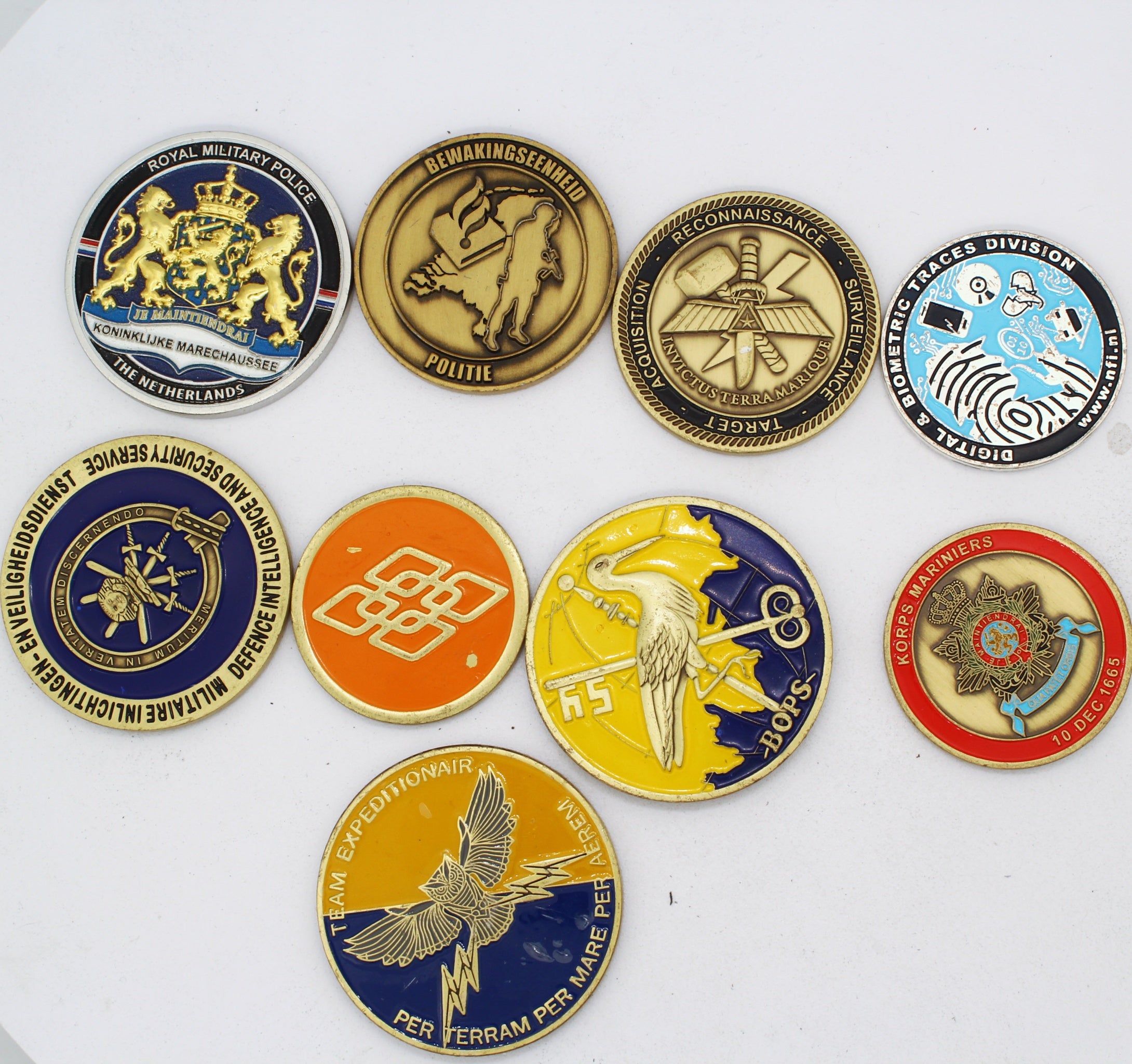 10pcs Challenge Coins