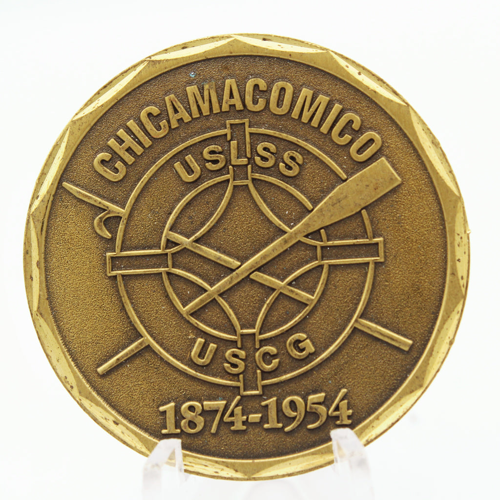 Chicamacomico USLSS USCG Mirlo Centennial Challenge Coin 1.5 Inch Pre-owned