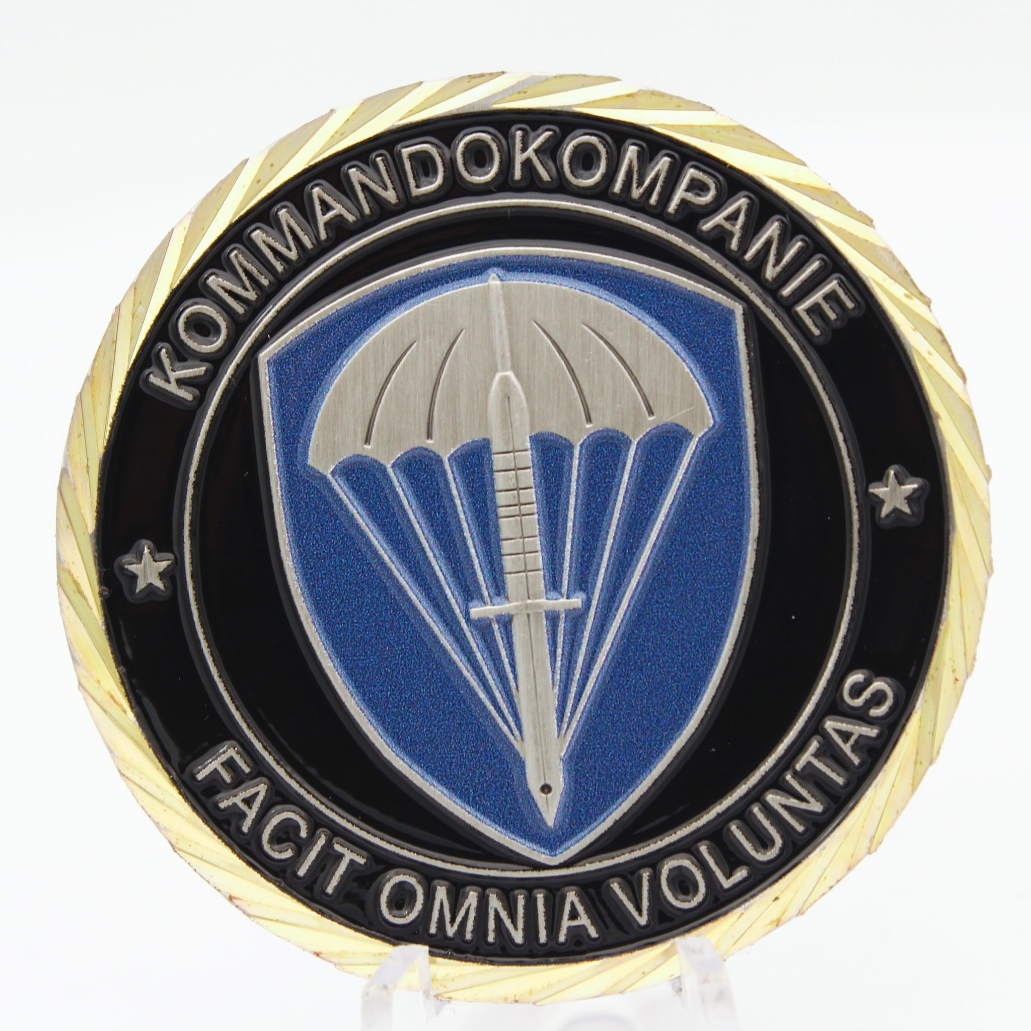 Germany Special Operations Command Kommandokompagniet Challenge Coin 2.0" Copper Collectible