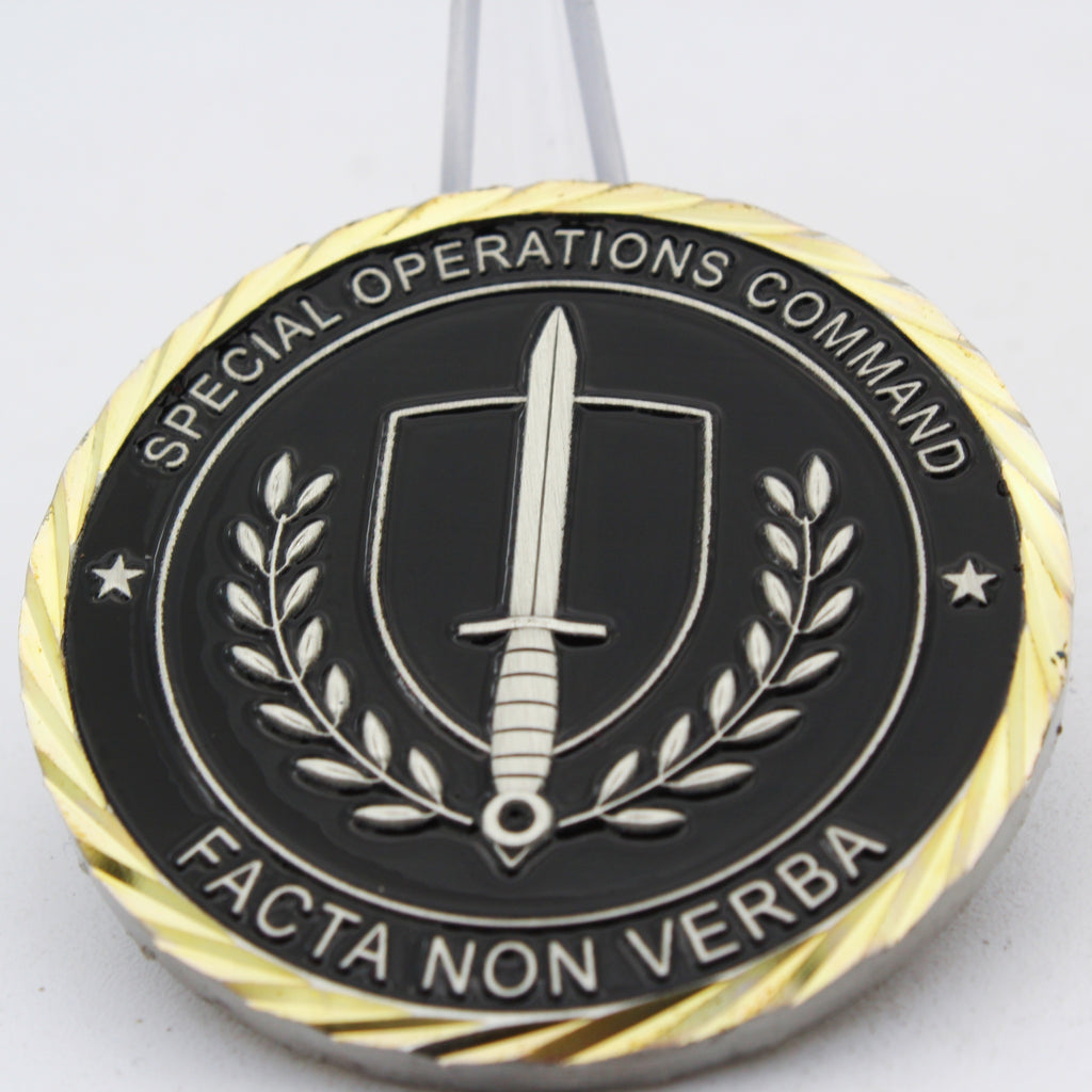 Germany Special Operations Command Kommandokompagniet Challenge Coin 2.0" Copper Collectible