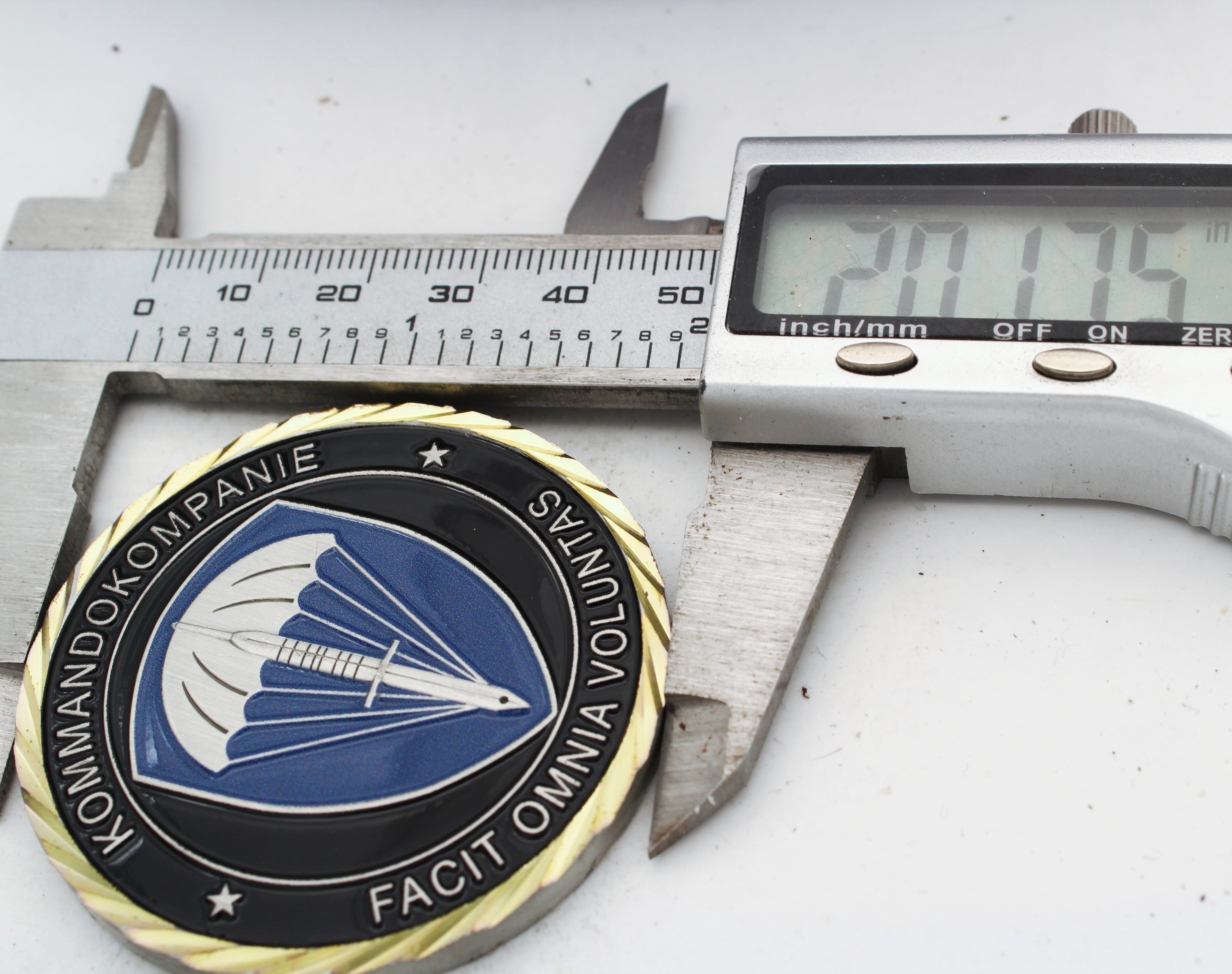 Germany Special Operations Command Kommandokompagniet Challenge Coin 2.0" Copper Collectible