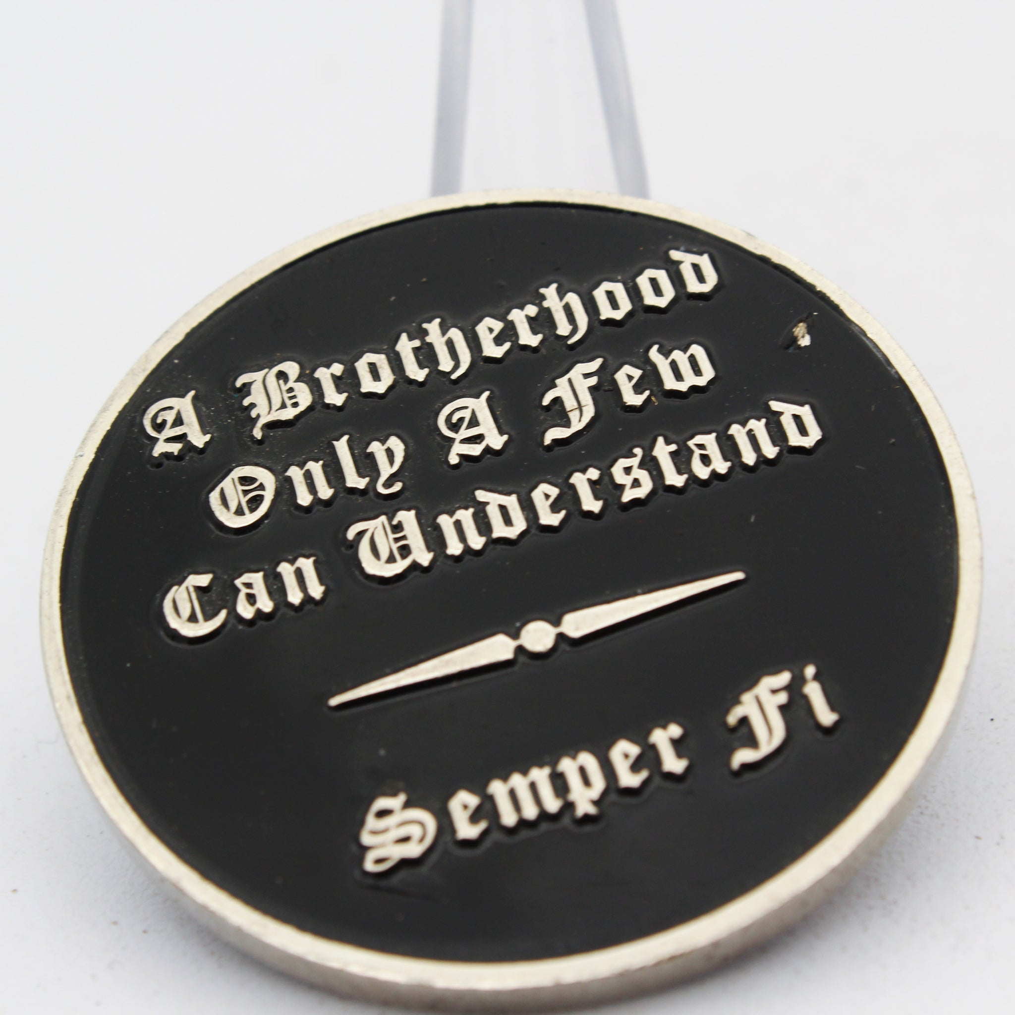 USMC Semper Fi Brotherhood Challenge Coin 1.75" Copper Used