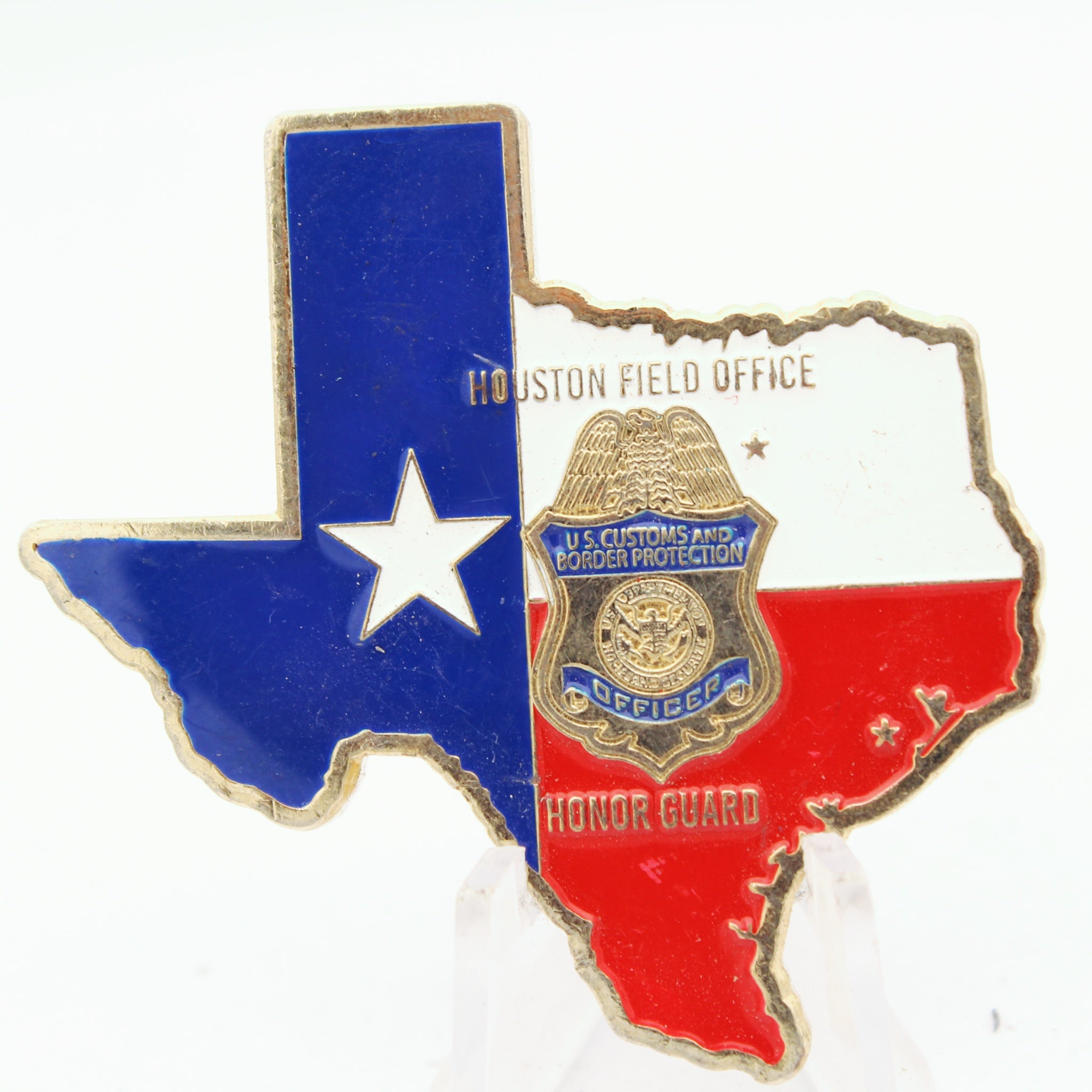 U.S. Customs Border Protection Houston Field Office Honor Guard Texas Challenge Coin 2.0 Inch