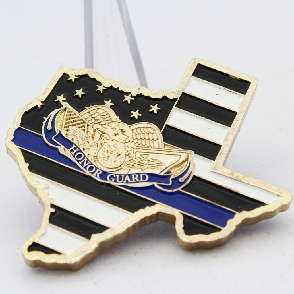 U.S. Customs Border Protection Houston Field Office Honor Guard Texas Challenge Coin 2.0 Inch