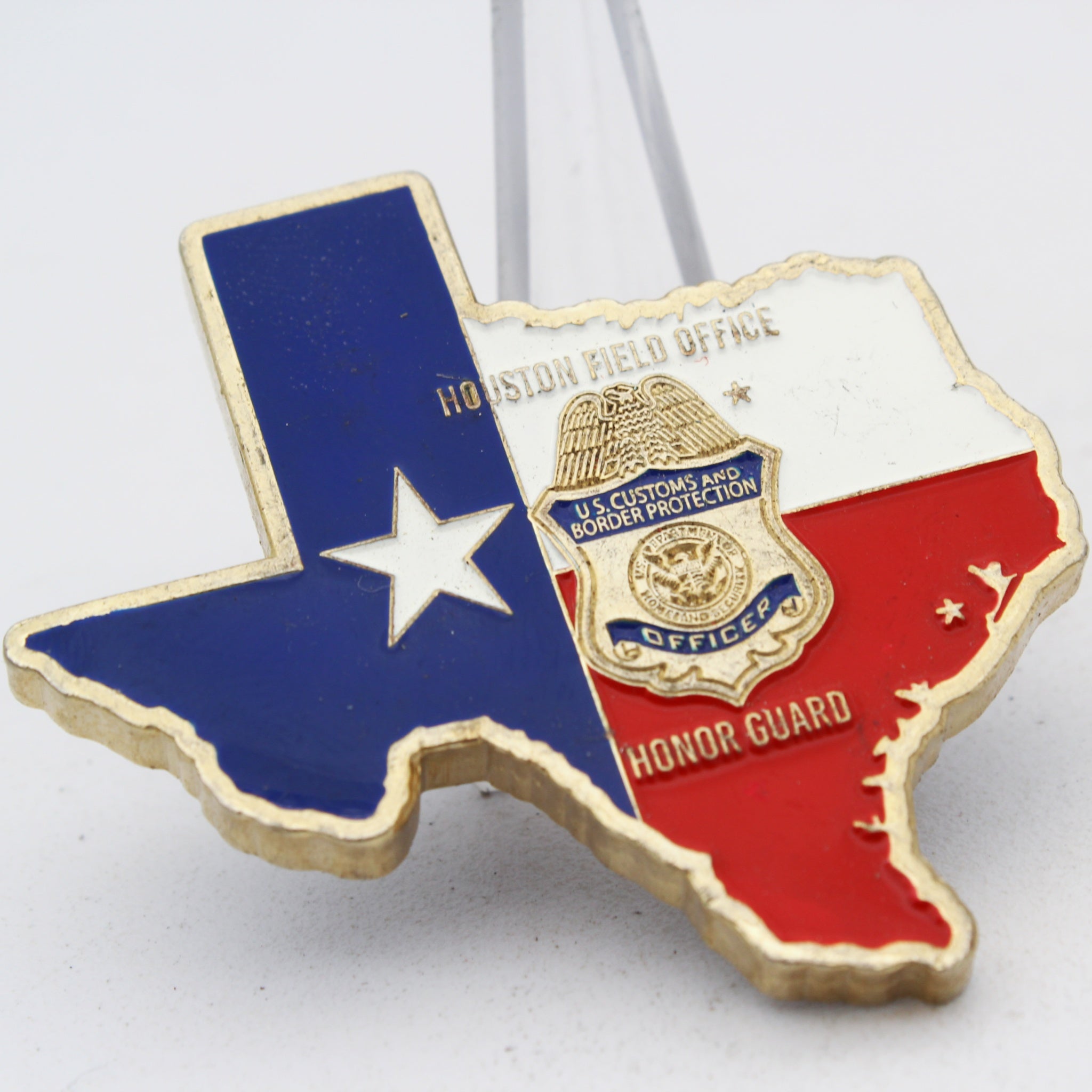 U.S. Customs Border Protection Houston Field Office Honor Guard Texas Challenge Coin 2.0 Inch