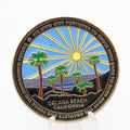 Solana Challenge Coin Solana Beach California Crypto Collectible 1.75" Copper Medallion Pre-owned