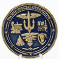 Navy Seal Team Pacific Special Operations Challenge Coin 1.75 Inch Pre-Owned