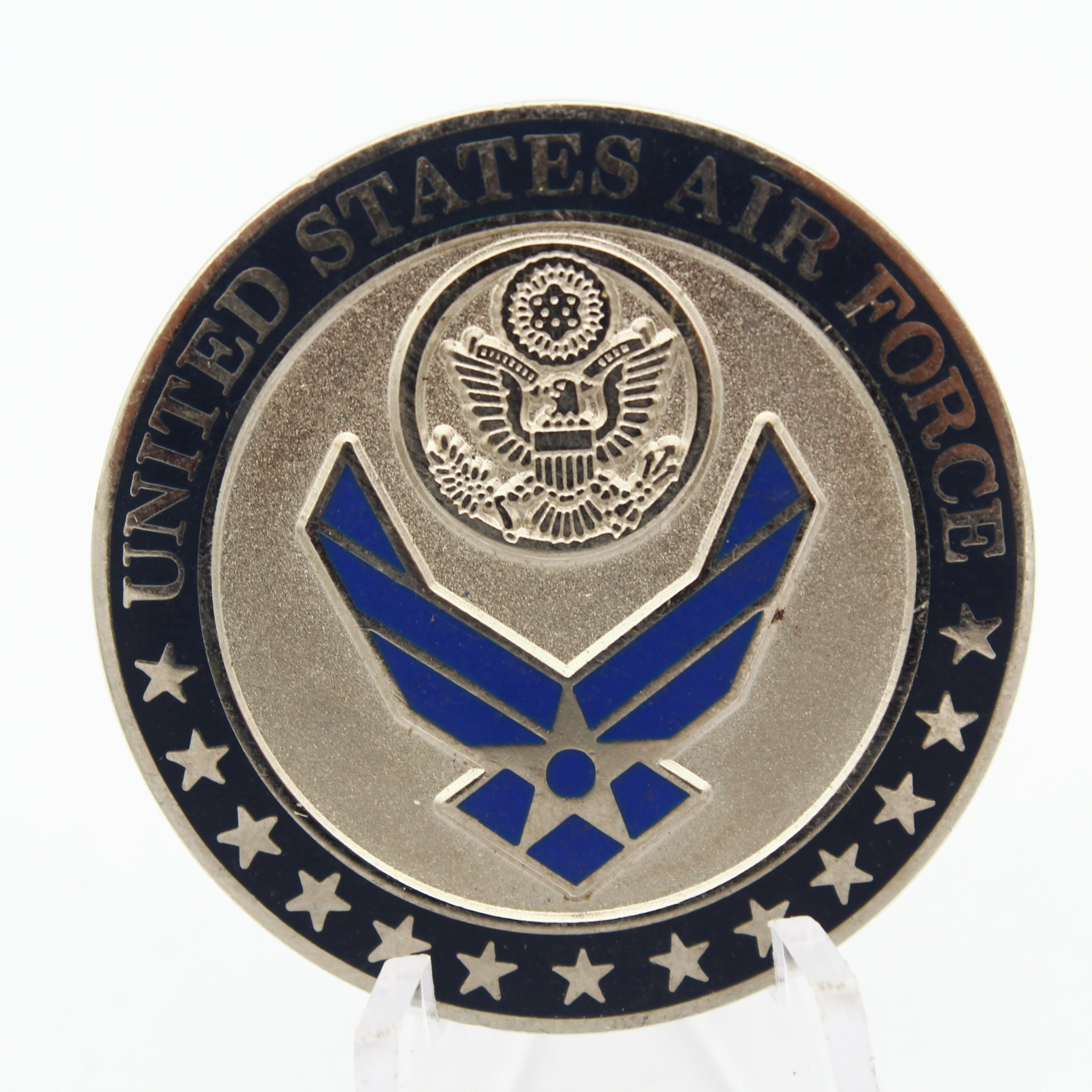 US Air Force Staff Sergeant Challenge Coin USAF Rank Challenge Coin 1.5" Pre-Owned