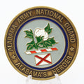 Alabama Army National Guard Assistant Adjutant General Challenge Coin 1.75" Pre-Owned