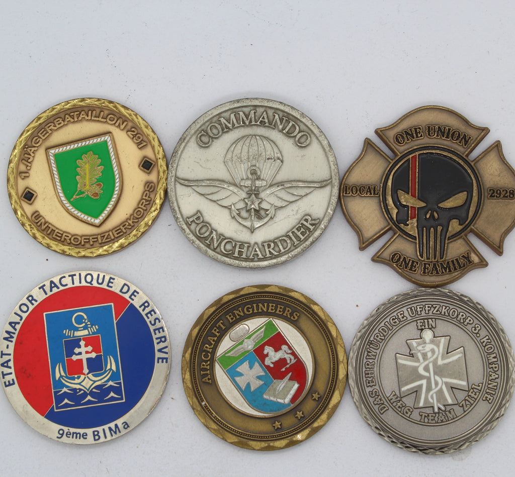 Custom Copper Challenge Coins – 2D & 3D Single-Sided or Double-Sided Metal Coins