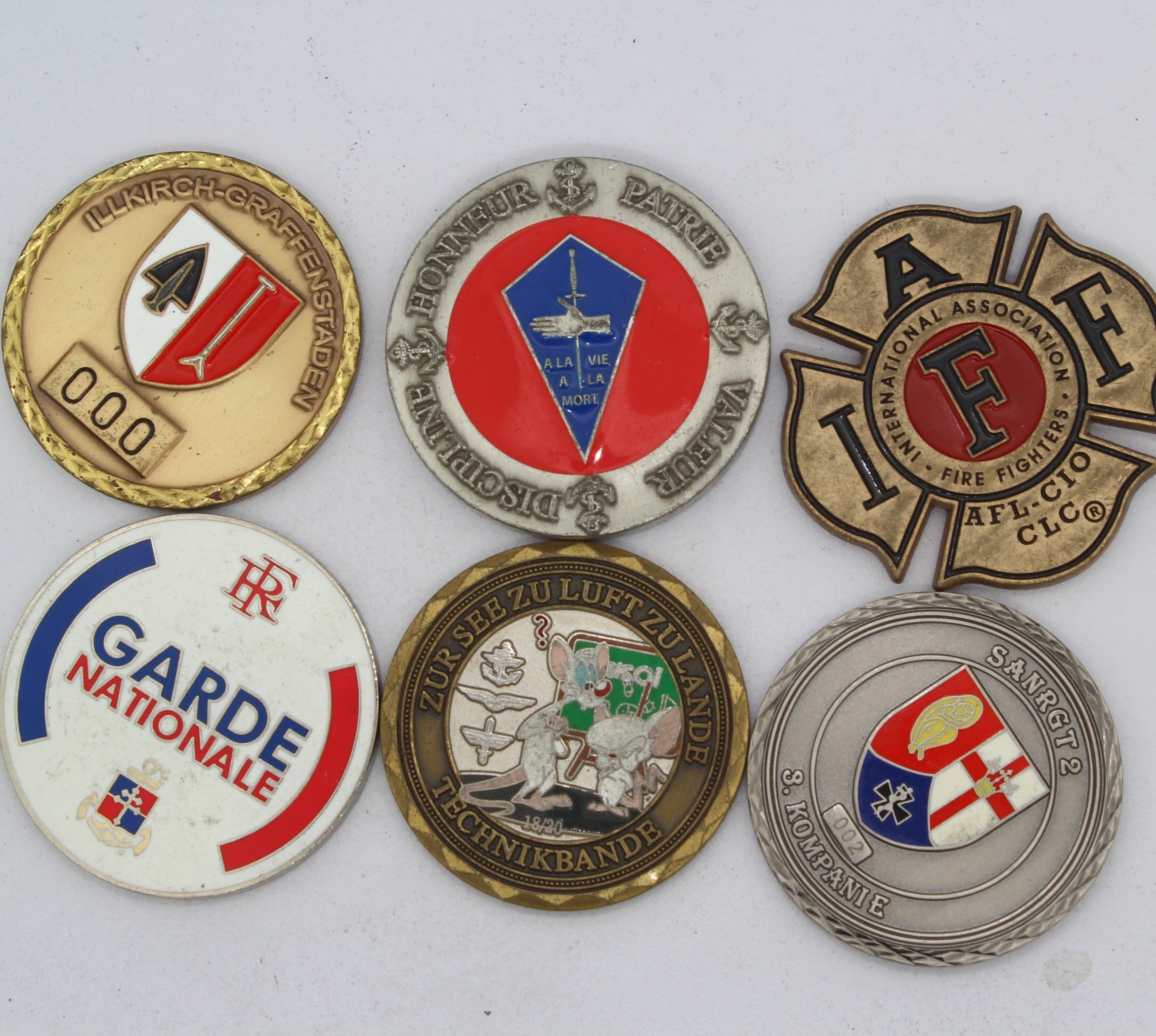 Custom Copper Challenge Coins – 2D & 3D Single-Sided or Double-Sided Metal Coins