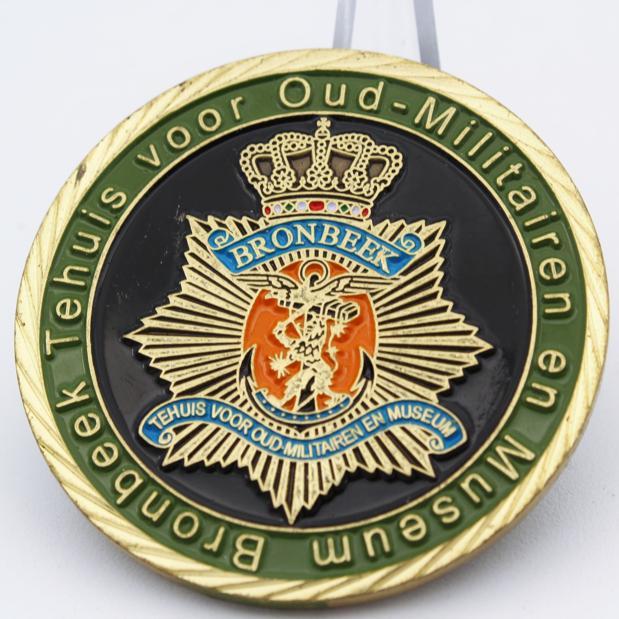 Bronbeek Dutch Army Museum Challenge Coin Netherlands Military 2” Pre-owned