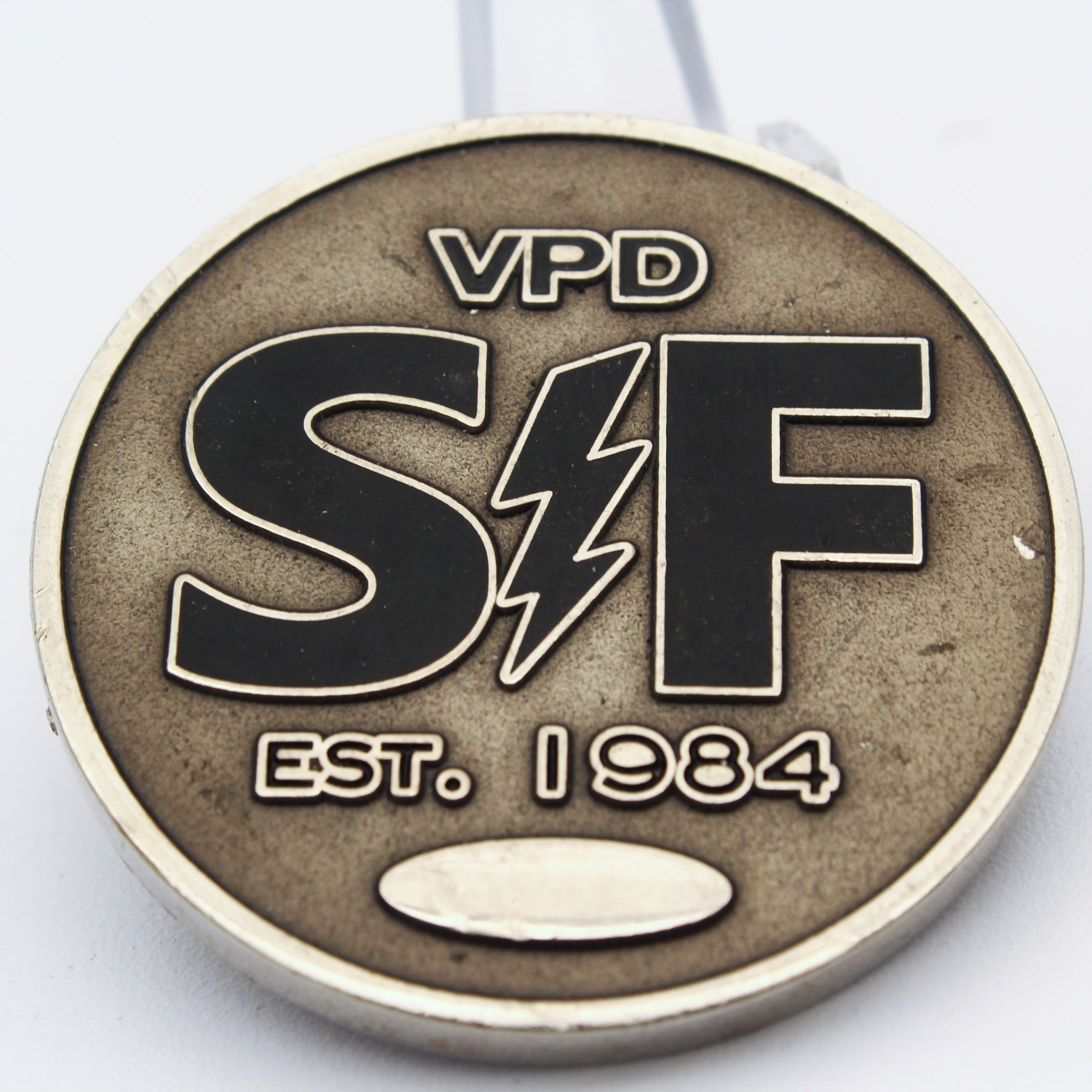 VPD SVF Strike Force Challenge Coin Police Tactical Unit 1.75” Pre-owned