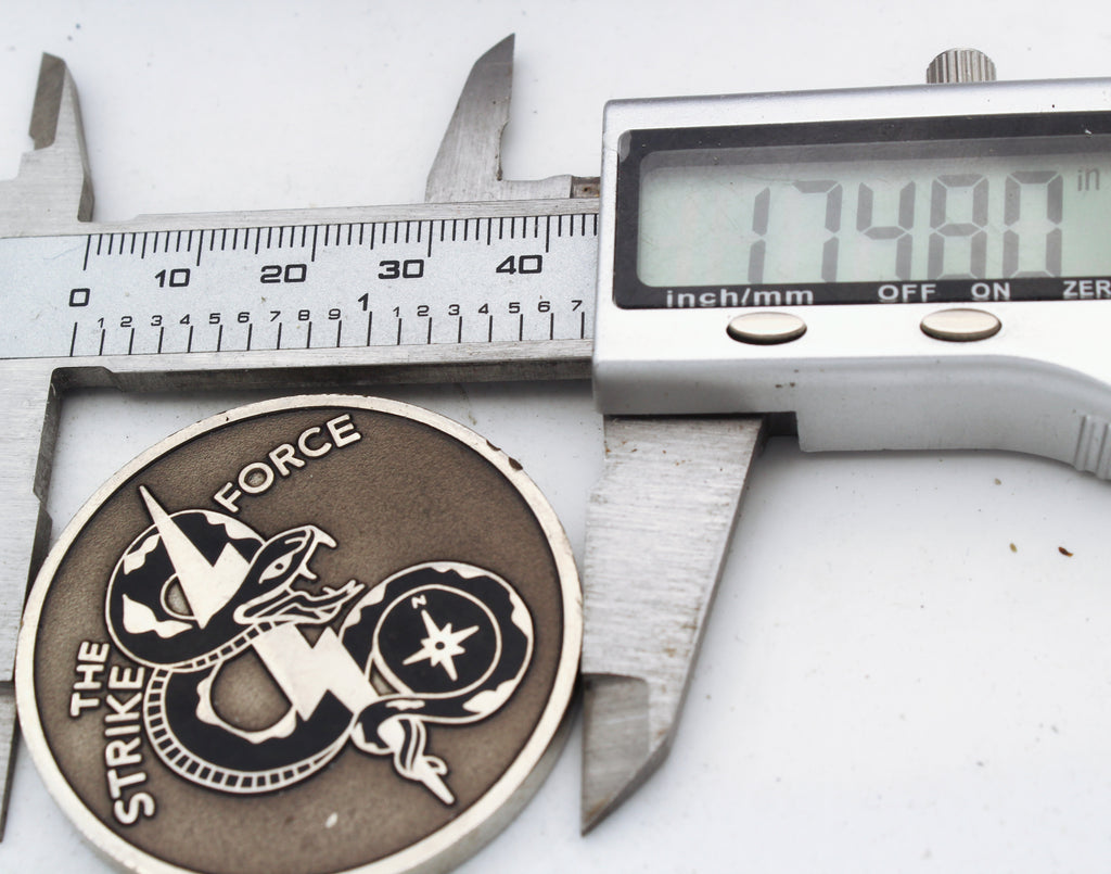 VPD SVF Strike Force Challenge Coin Police Tactical Unit 1.75” Pre-owned