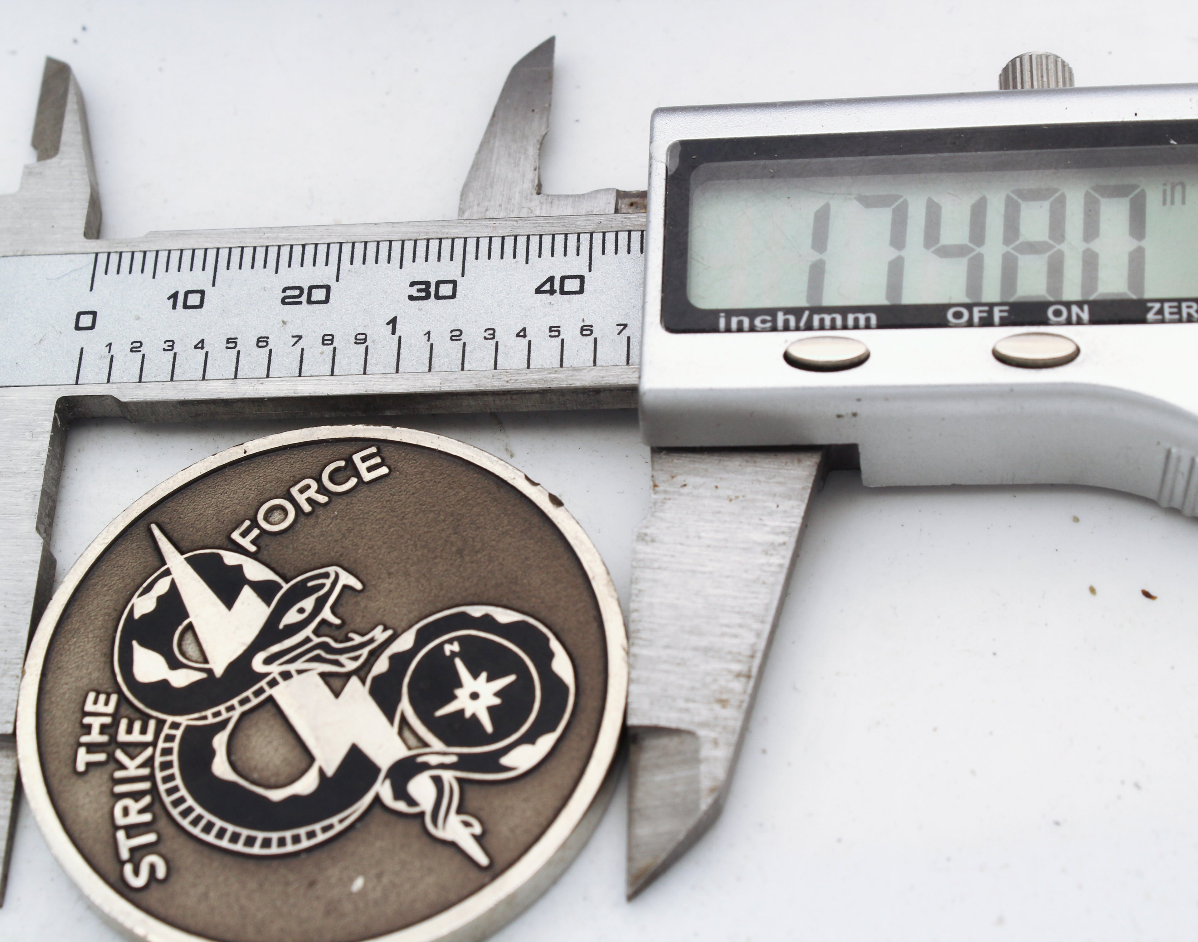 VPD SVF Strike Force Challenge Coin Police Tactical Unit 1.75” Pre-owned