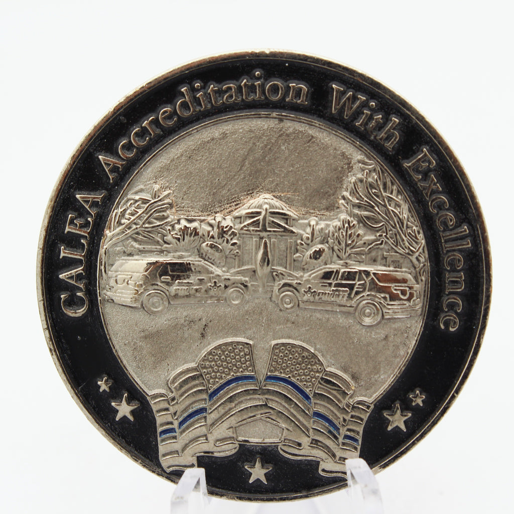 Addison Police Autism Awareness Challenge Coin ESP 184 1.75 Inch Copper Pre-owned