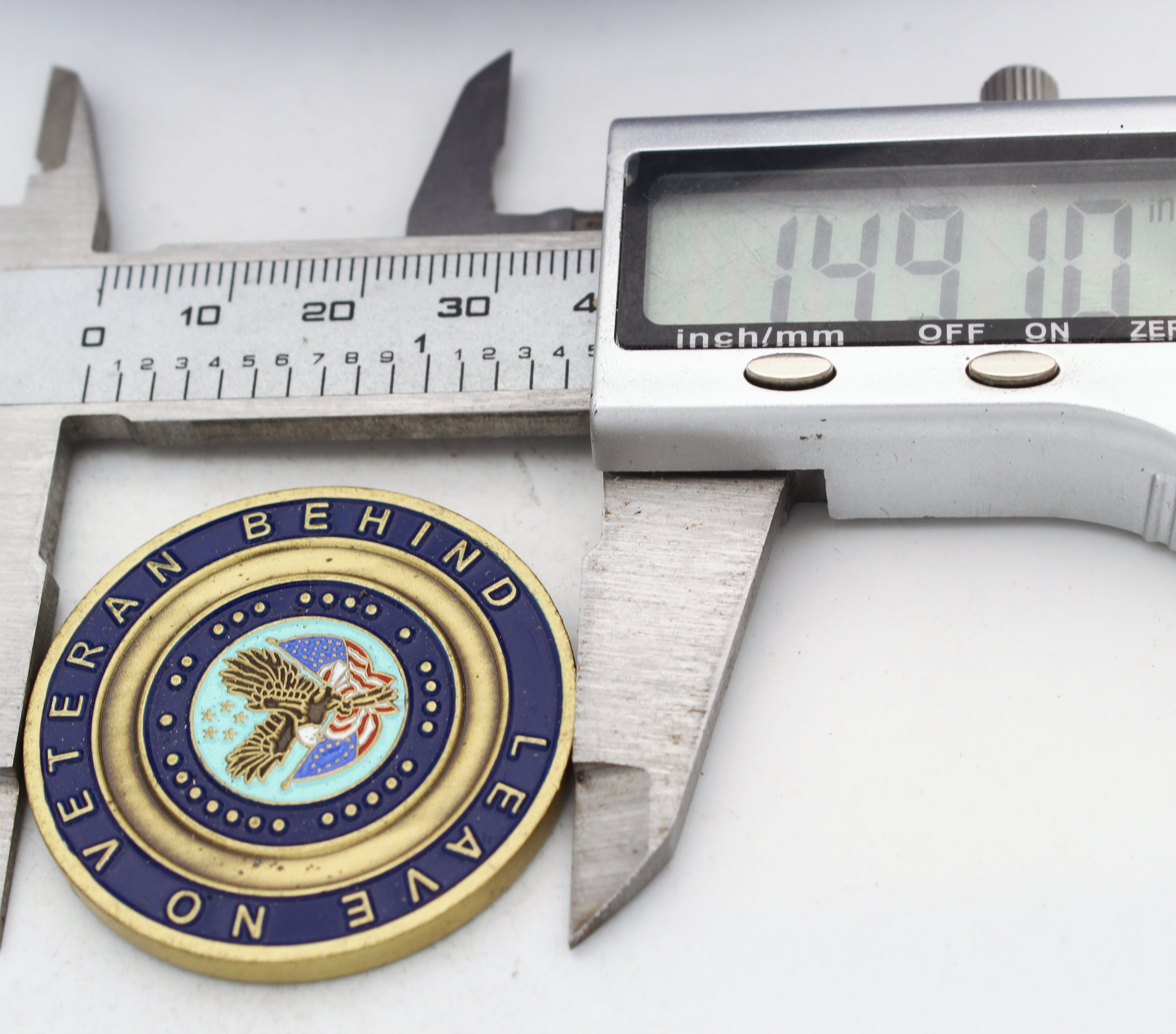 VA CMG Intensive Services Program Challenge Coin Law Enforcement Veterans Eagle Pre-owned