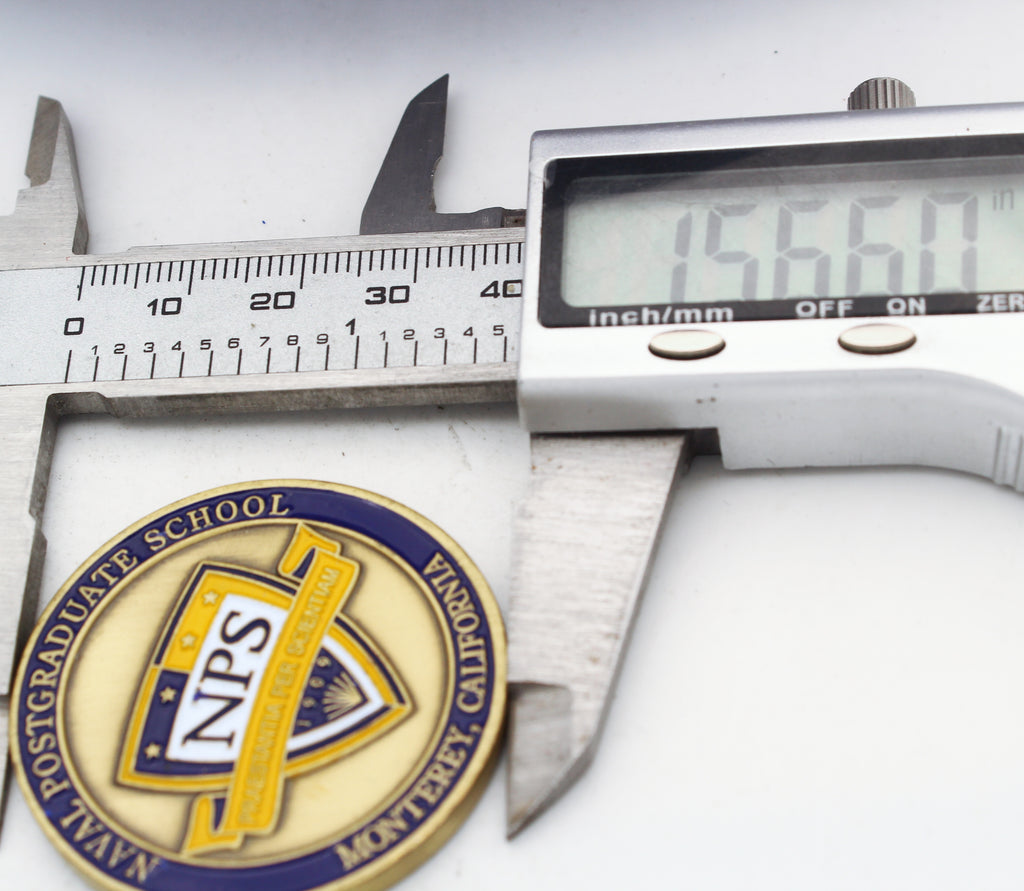 Naval Postgraduate School Centennial Challenge Coin 1909–2009 Monterey NPS Pre-owned