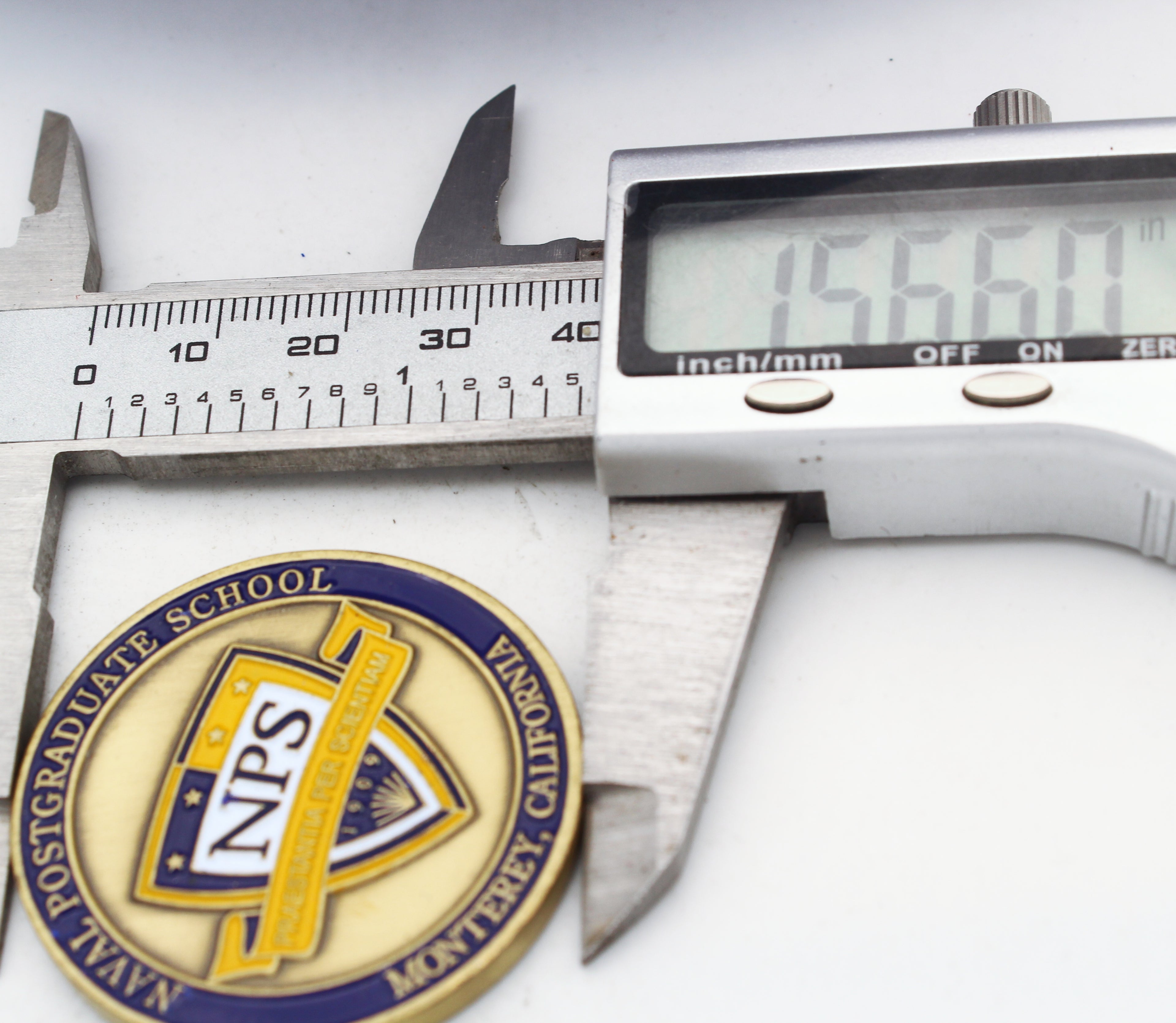 Naval Postgraduate School Centennial Challenge Coin 1909–2009 Monterey NPS Pre-owned